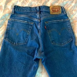 Vintage cropped Levis